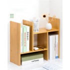 Adjustable Bamboo Desk Organiser 42x17x40cm