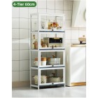 4 Tier Kitchen Storage Cabinet with cover