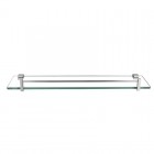Victor Chrome Glass Shelf Holder 500mm