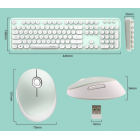 Wireless Bluetooth Keyboard & Mouse - white