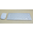 Mini Wireless Bluetooth Keyboard & Mouse - white