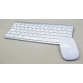 Mini Wireless Bluetooth Keyboard & Mouse - white
