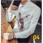 2018 new design floral long sleeve trendy shirt(06 is out of the stock)