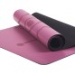Primium Yoga Mat With Position Line Non-Slip Mat Pink