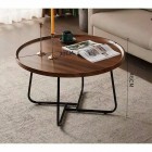 VASAGLE Coffee Table Side Table Set - New