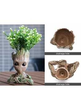Groot Planter tree Man Figure Flower Pot