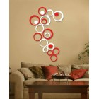 3D Wall Decoration - Circle White