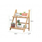 Bamboo Garden Plant Stand Tool Set New