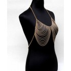 Gold/Silver Body chain body jewelry bra 07