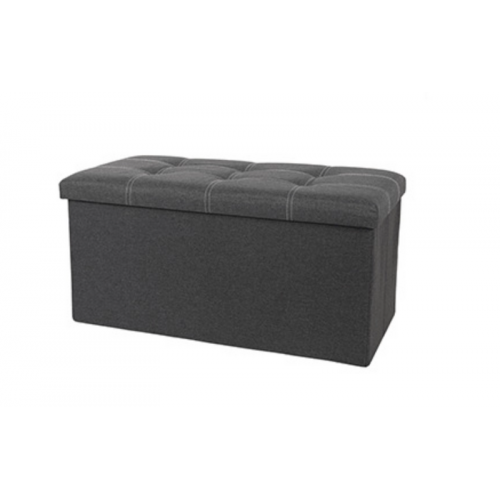 Foldable Storage Box Grey  76x38x38cm