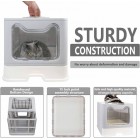 Foldable Cat Litter Box with Lid New