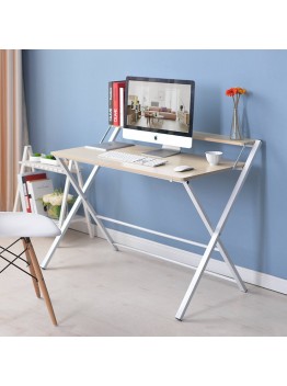 Foldable Computer Desk with shelf