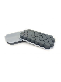 Soft Silicone Ice Cube Beehive Tray