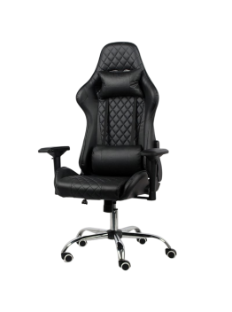 Elite 4D Adjustable Armrest Gaming Chair Black New