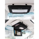Car Visor Tissue Box Holder Black
