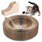 Collapsible Cat Scratcher Lounge Bed
