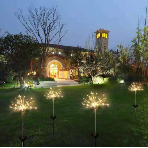 Waterproof Solar Outdoor Garden Firework LED Light