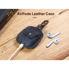 Oxford Genuine Leather AirPods Case Navy
