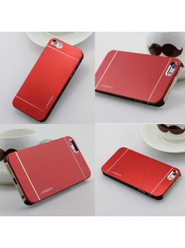 Luxury Metal iPhone 6/6s Plus Case - Red