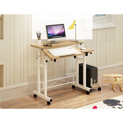 Office Desk Adjustable Standing fordable - Two Color Available