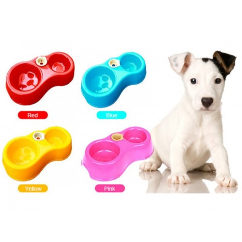 Pet food and water dispenser Multi-Color Available