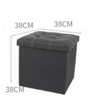 Foldable Storage Box Grey New