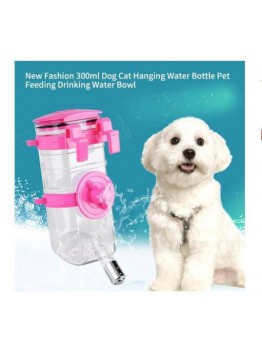 Water Bottle Pet Water Dispenser - Pink