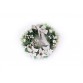 30CM Christmas wreath Ring Sliver