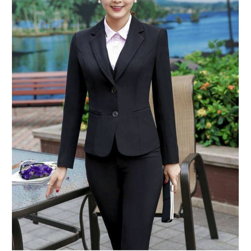 Plaid Suits Women Higt Eed Formal Interview Business Slim Blazer And Pants  Office Ladies Fashion Work Wear | Fruugo KR