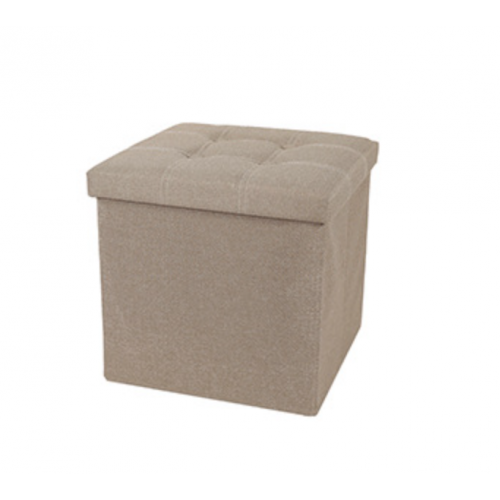 Foldable Storage Box Beige New