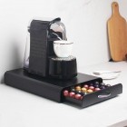 Nespresso Coffee Capsule Organiser Shelf Black