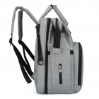 Mommy Bag with Bed Mommy Backpack Grey
