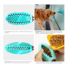 Rubber Rope Ball Dog Toys Blue