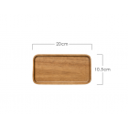 Yael Solid Wood Wooden Rectangle Plate Small