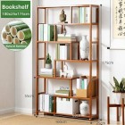 Geometry Bamboo Bookshelf