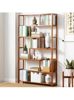Geometry Bamboo Bookshelf