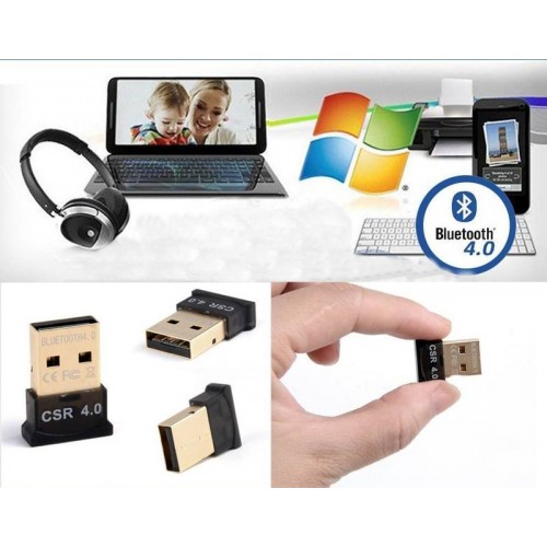 USB Bluetooth Adapter V4.0 Wireless Dongle
