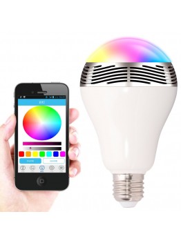 Smart LED Wireless Buetooth Speaker Colorful Light Bulb