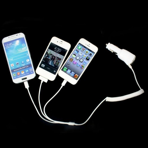 #Special# 3-in-1 Car Charger for Samsung & iPhone 3GS/4/4S/5/5S/6/6S & Camera