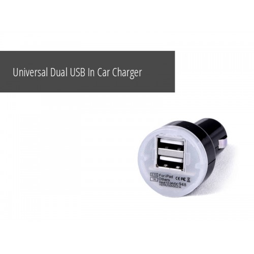 Hammerhead Dual USB Car Charger - Black