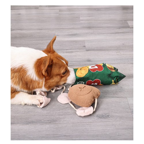Potato Chip Dog Toys - Green