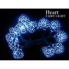 #Special# Battery Powered Moroccan Style Fairy Light - Heart Including Batteries