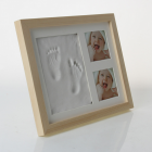 Wooden Newborn Baby Handprint & Footprint Frame