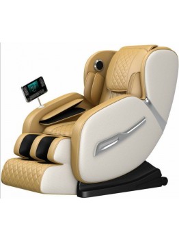 Phila Pro Relax Premium Zero Gravity 3D Massage Chair Light Brown
