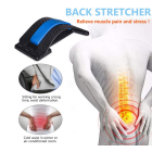 Lumbar Back Pain Relief Magnet Back Stretcher Blue