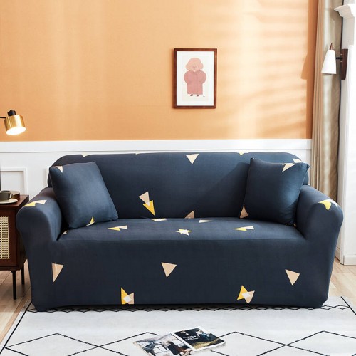 2 Seater Cover Couch Cover 145-185cm Navy Blue