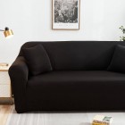 1 Seater Cover Couch Cover 90-140cm Black