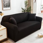 3 Seater Cover Couch Cover 190-230cm Black
