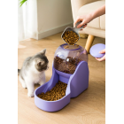 Smart Gravity Pet Food Feeding Purple