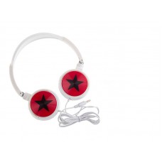 Star Stereo Headphone WX838 - Red